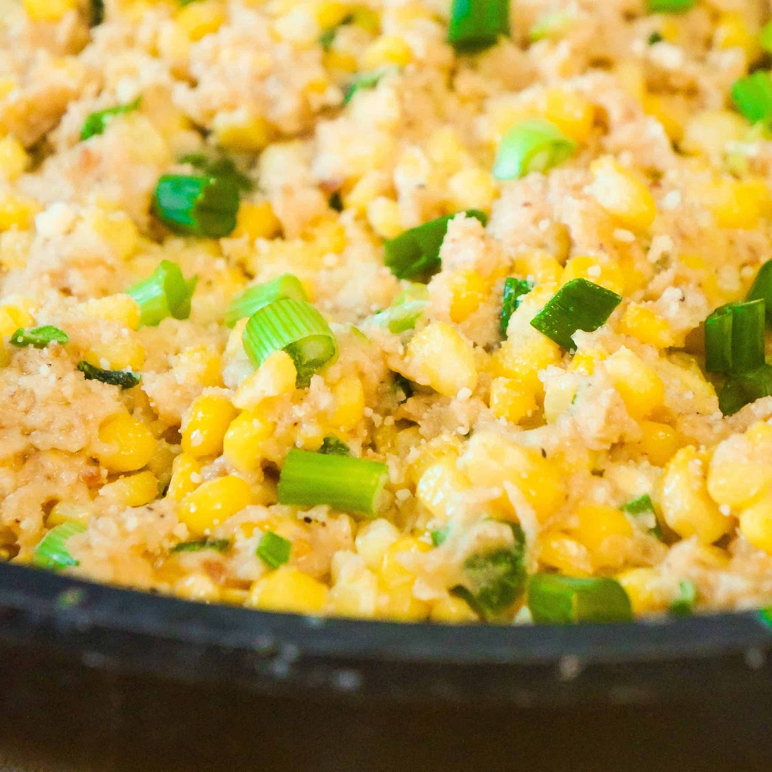 Cheesy Ritz Cracker Corn