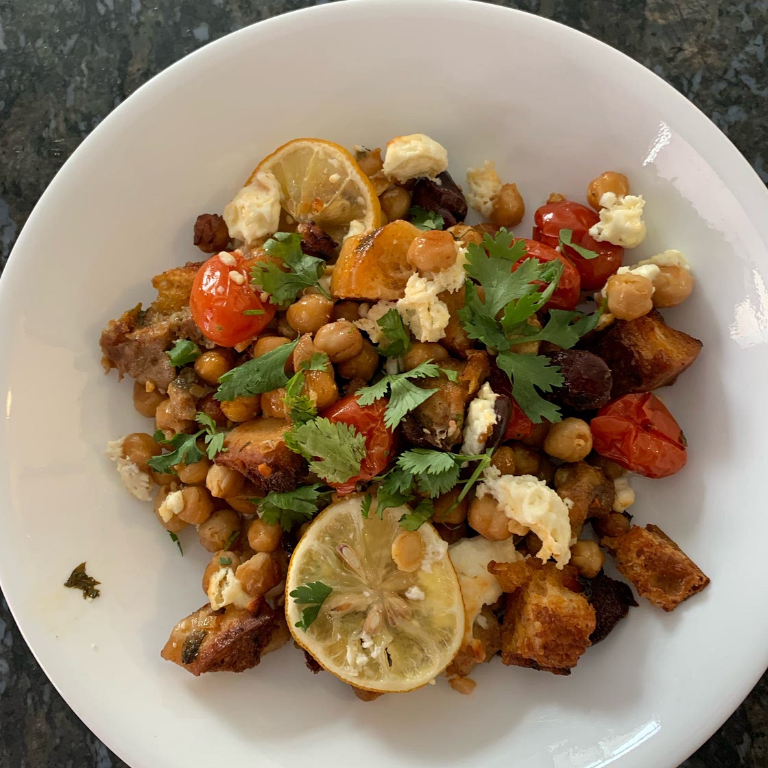 Mediterranean Sheet Pan Chicken