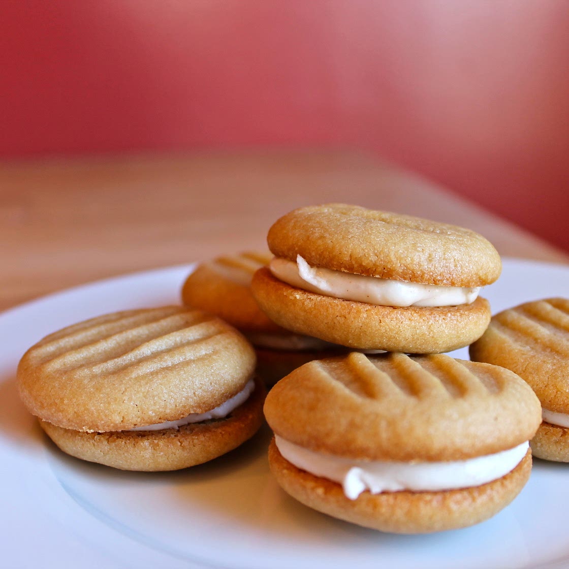 Caramel Cream Sandwich Cookies