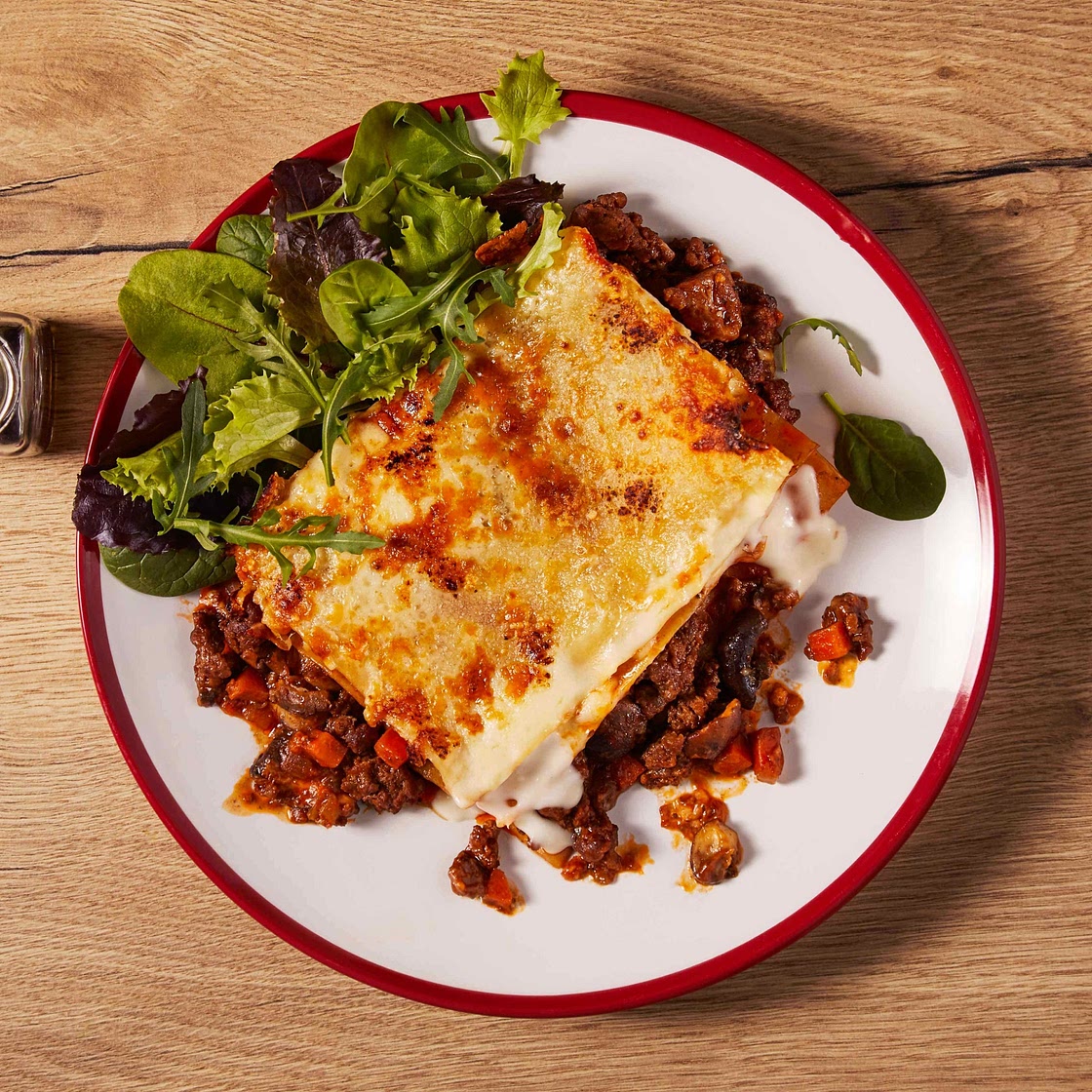 Big flavour beef lasagne
