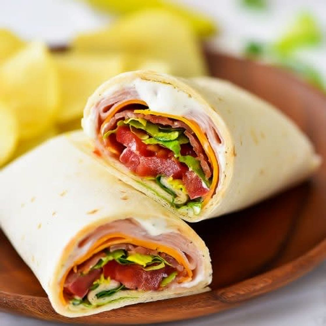 Cold Cut Chicken Wrap