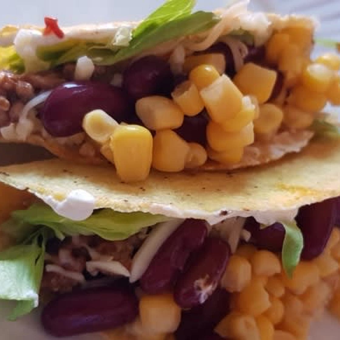 Mexikanische Wraps mit Reis