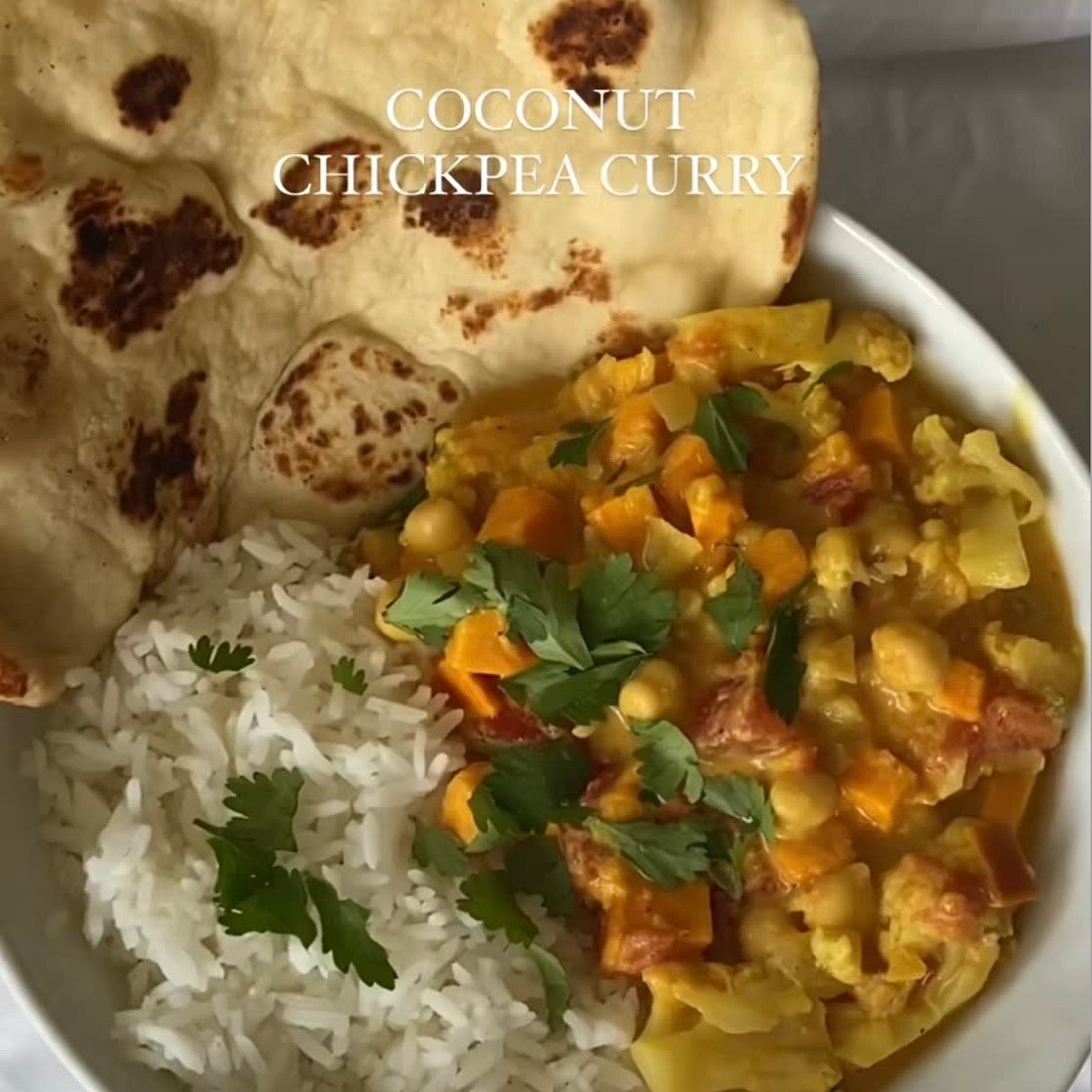 Coconut Chickpea Curry