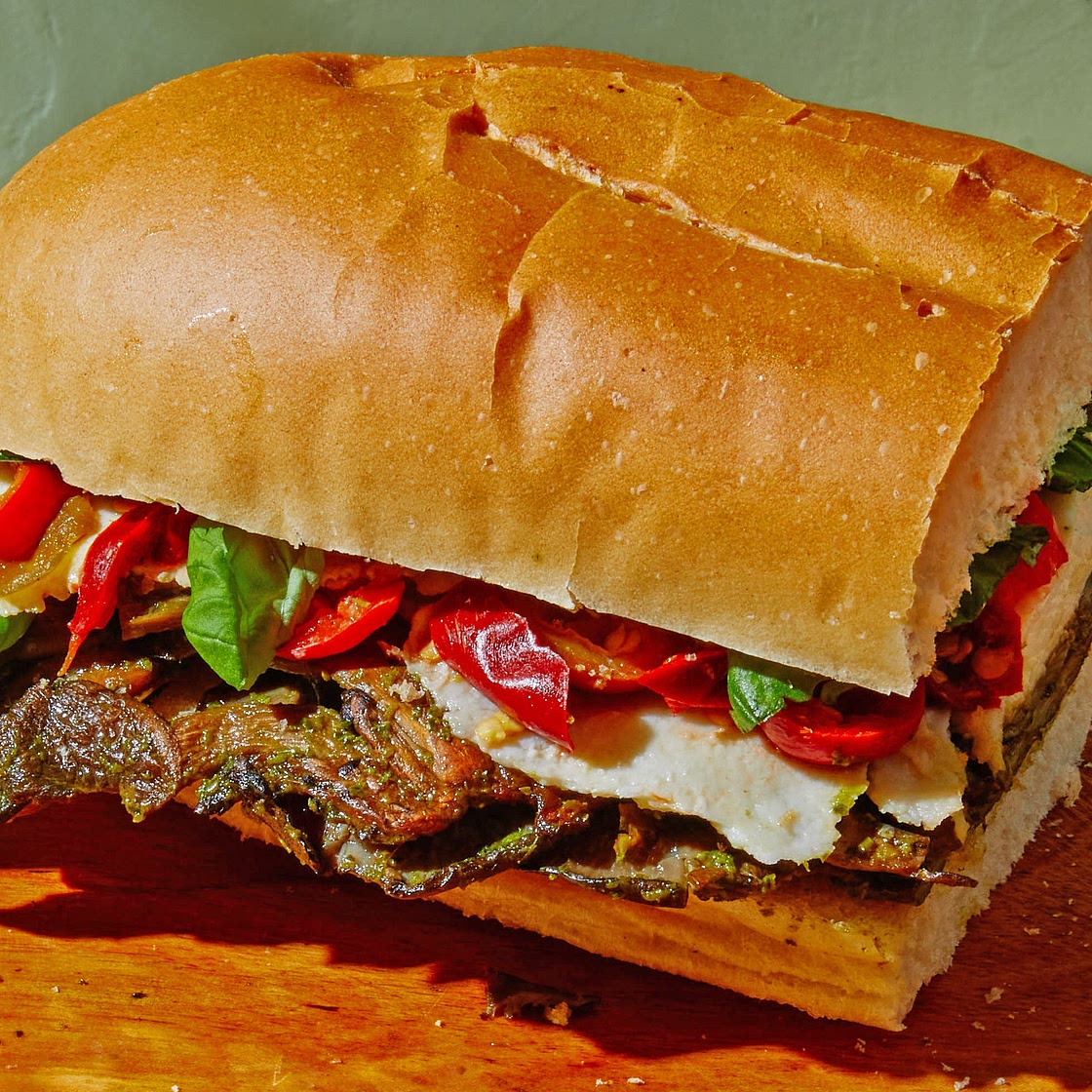 Smashroom Sandwich