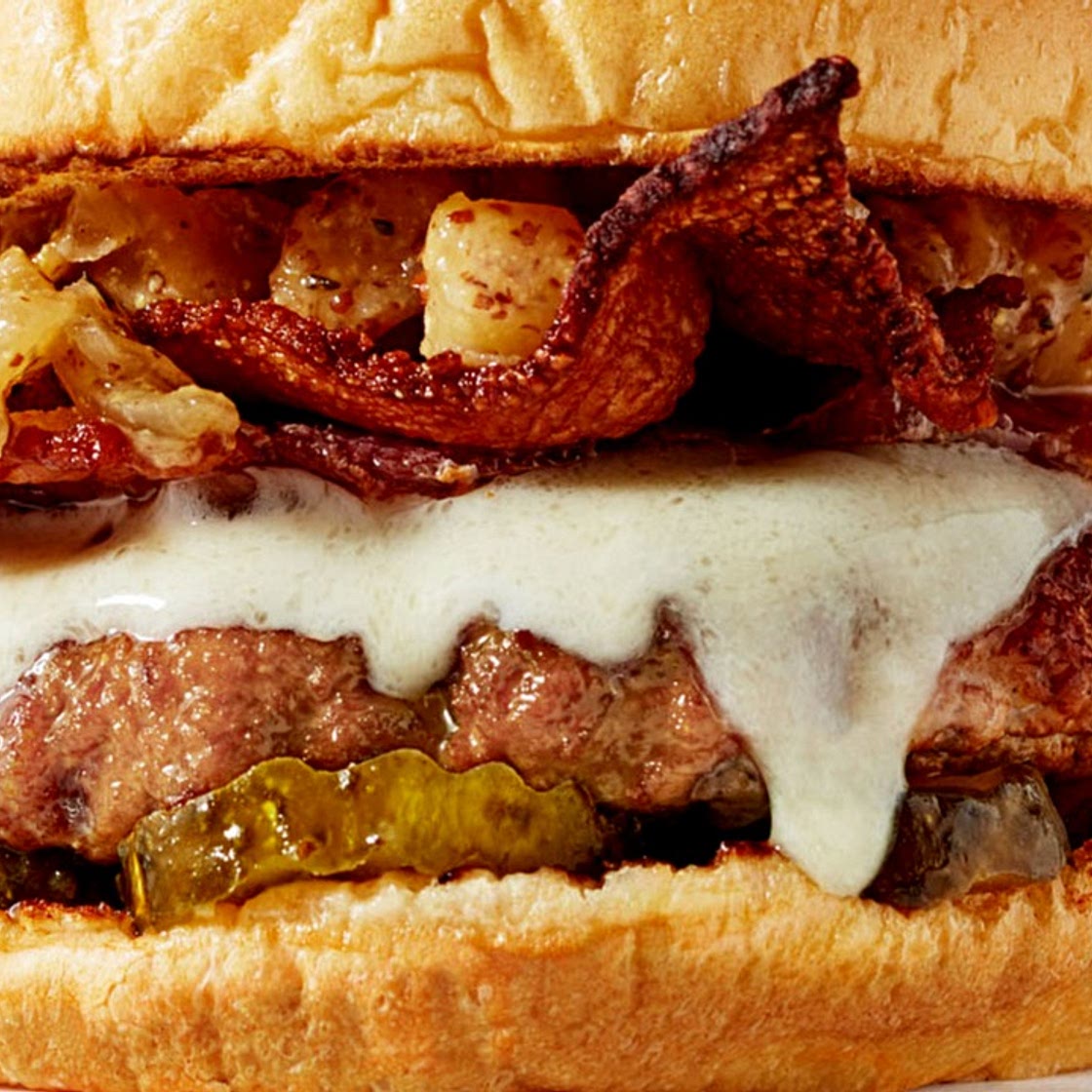 Rach's Burger of the Month: Turkey Cheeseburgers with Bacon & Apple-Onion Relish