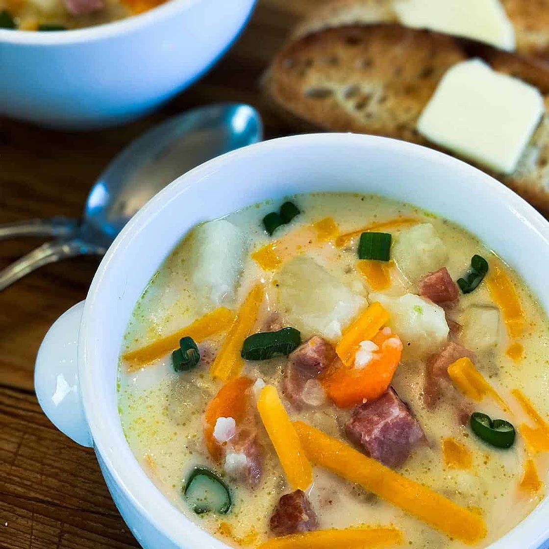 Leftover Ham Soup