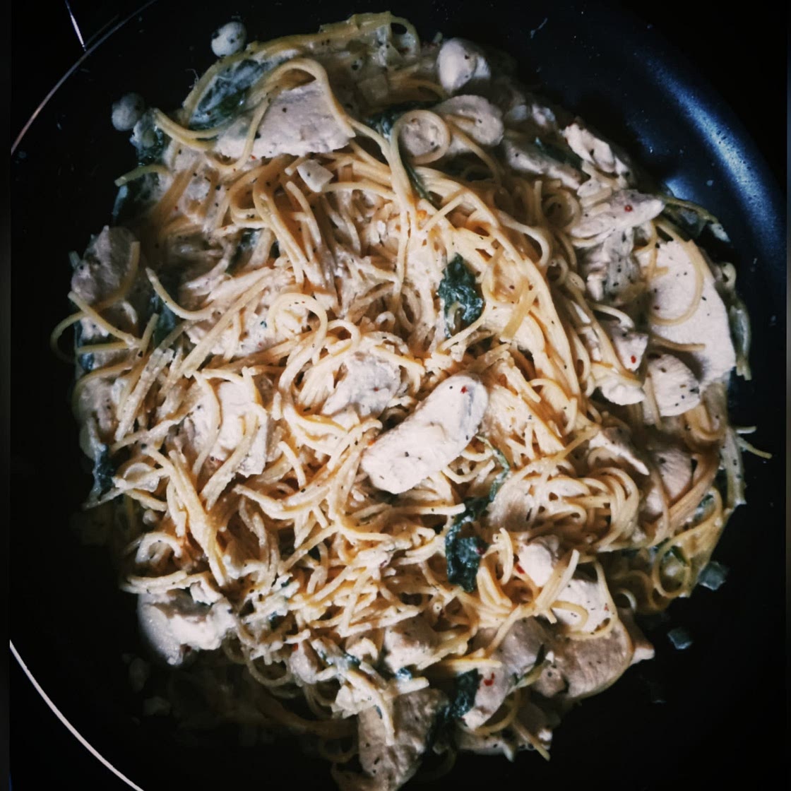 Creamy Lemon Chicken Pasta (One Pot Recipe)