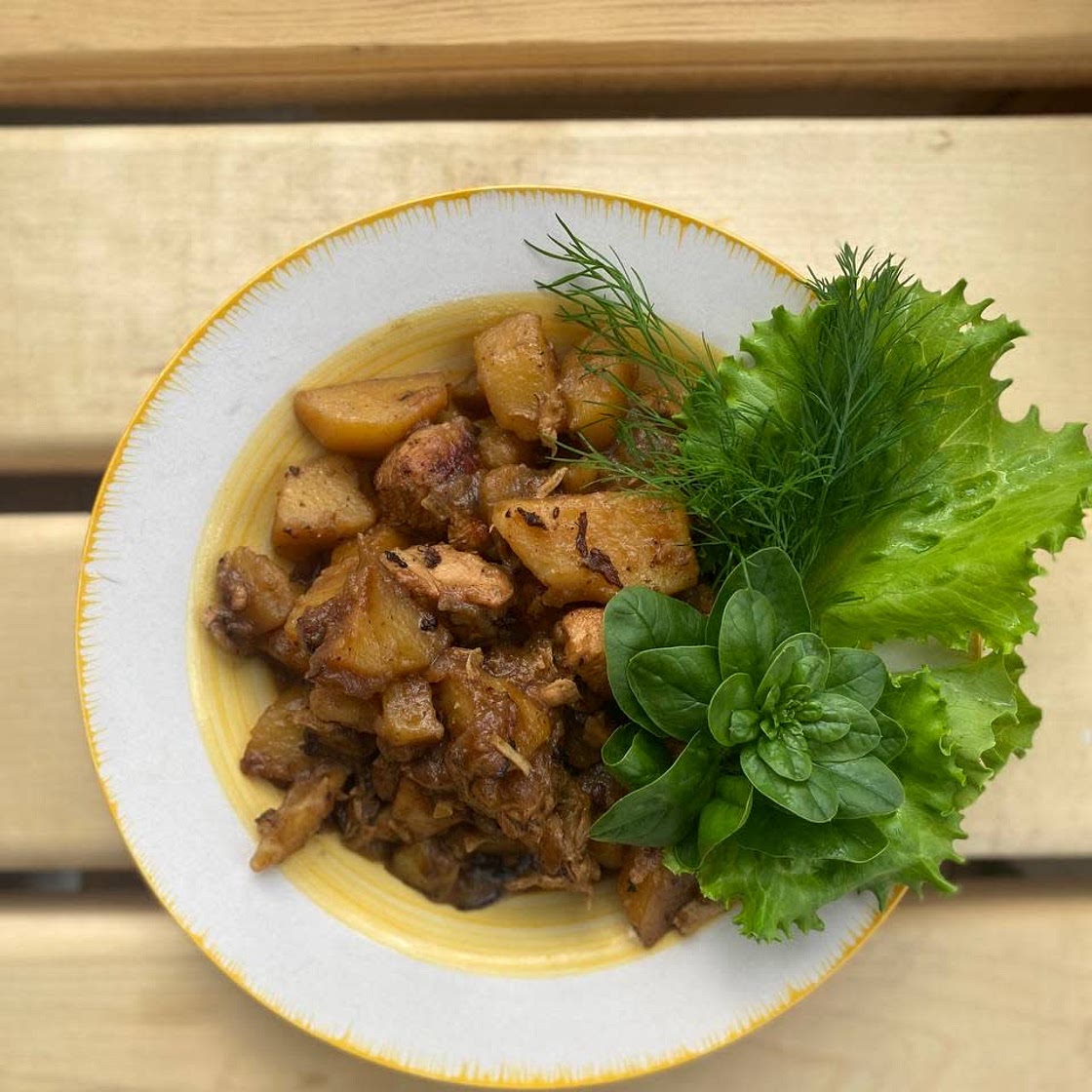 One-pot chicken stew