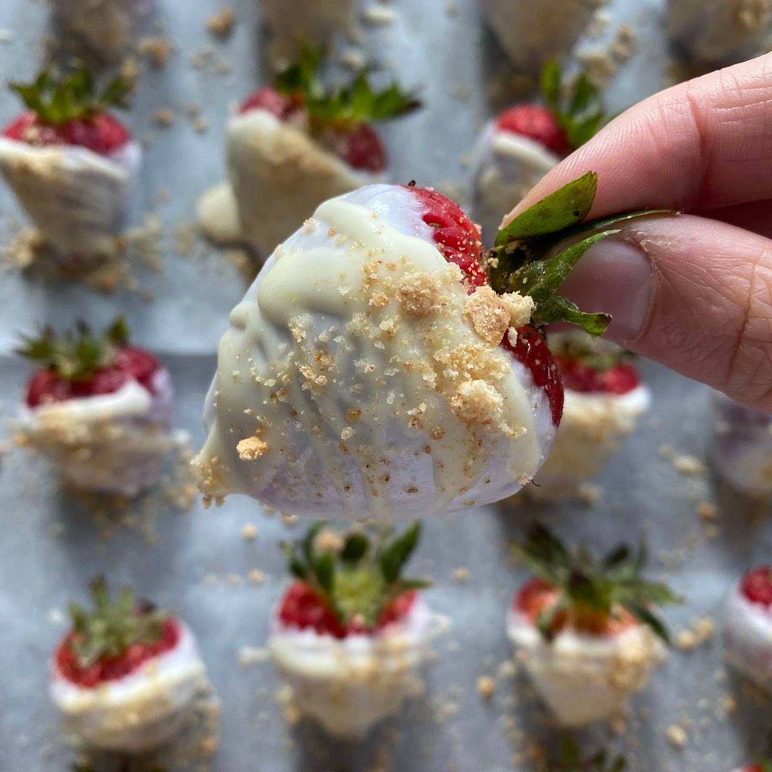 Yogurt Covered Strawberries