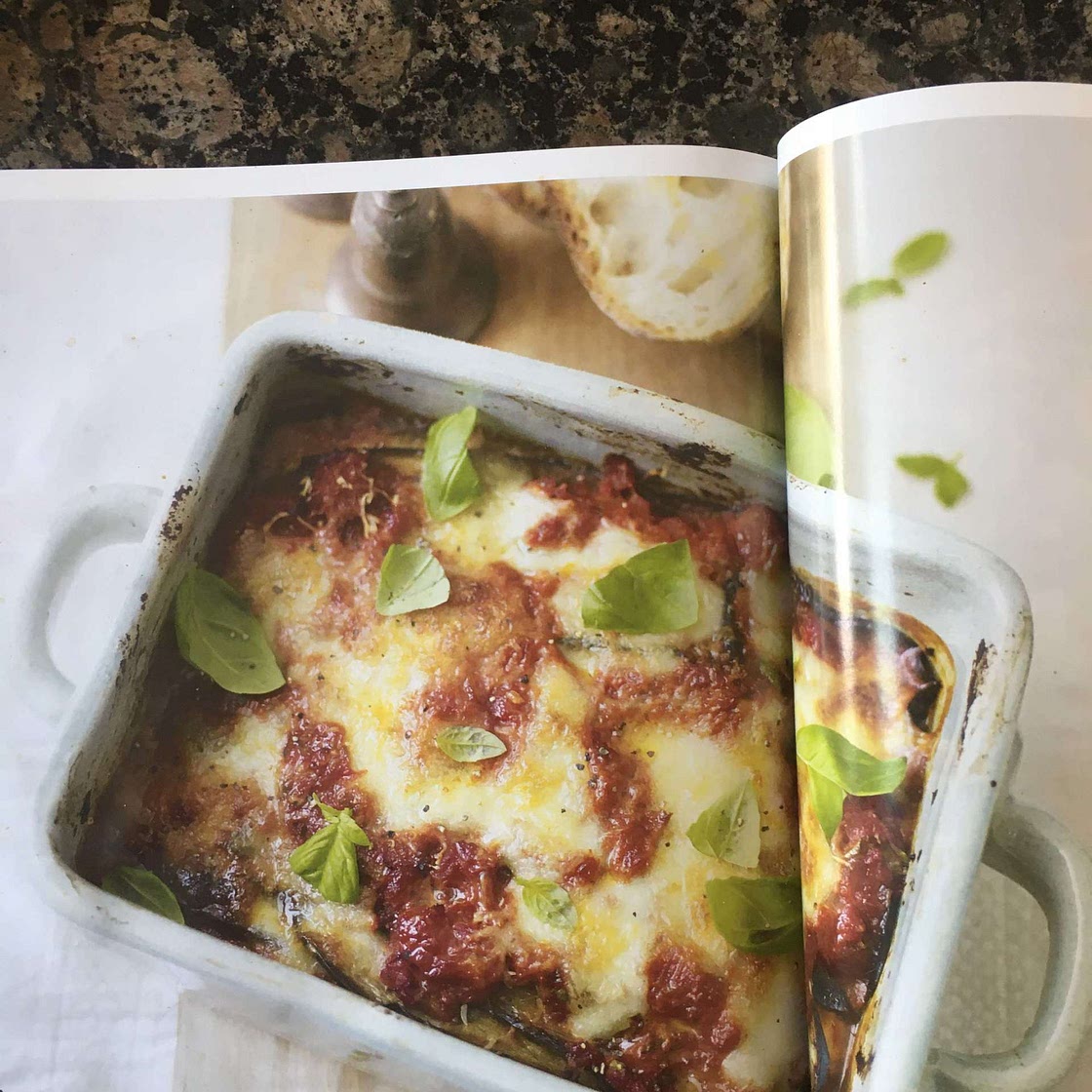Aubergine bake