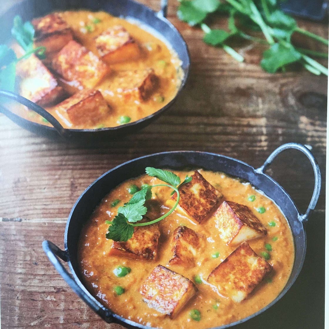 Paneer & pea curry