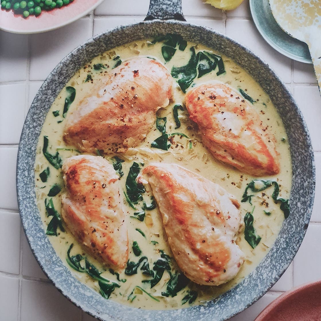 Creamy lemon chicken