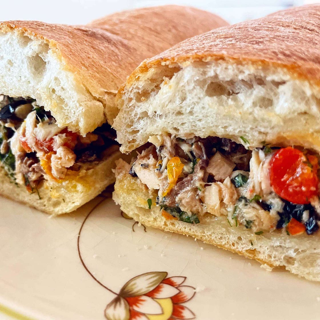 Pan Bagnat aka Fancy French Tuna Salad Sandwich