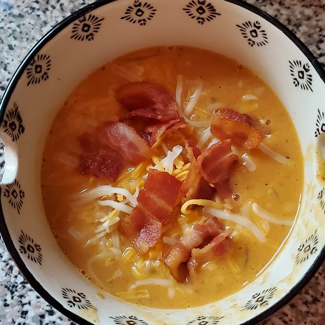 Homemade Bean and Bacon Soup