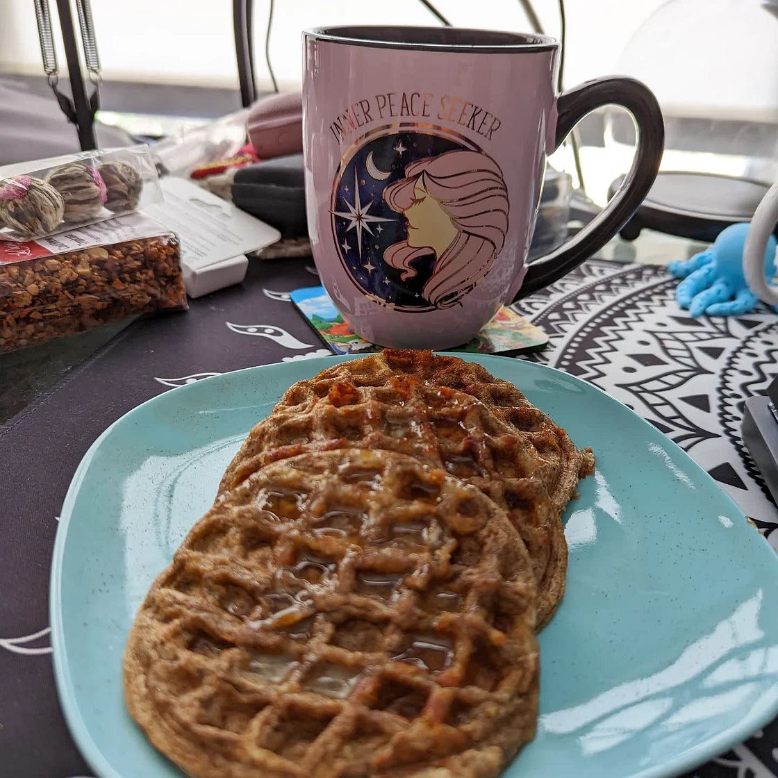Cinnamon Sugar Chaffles