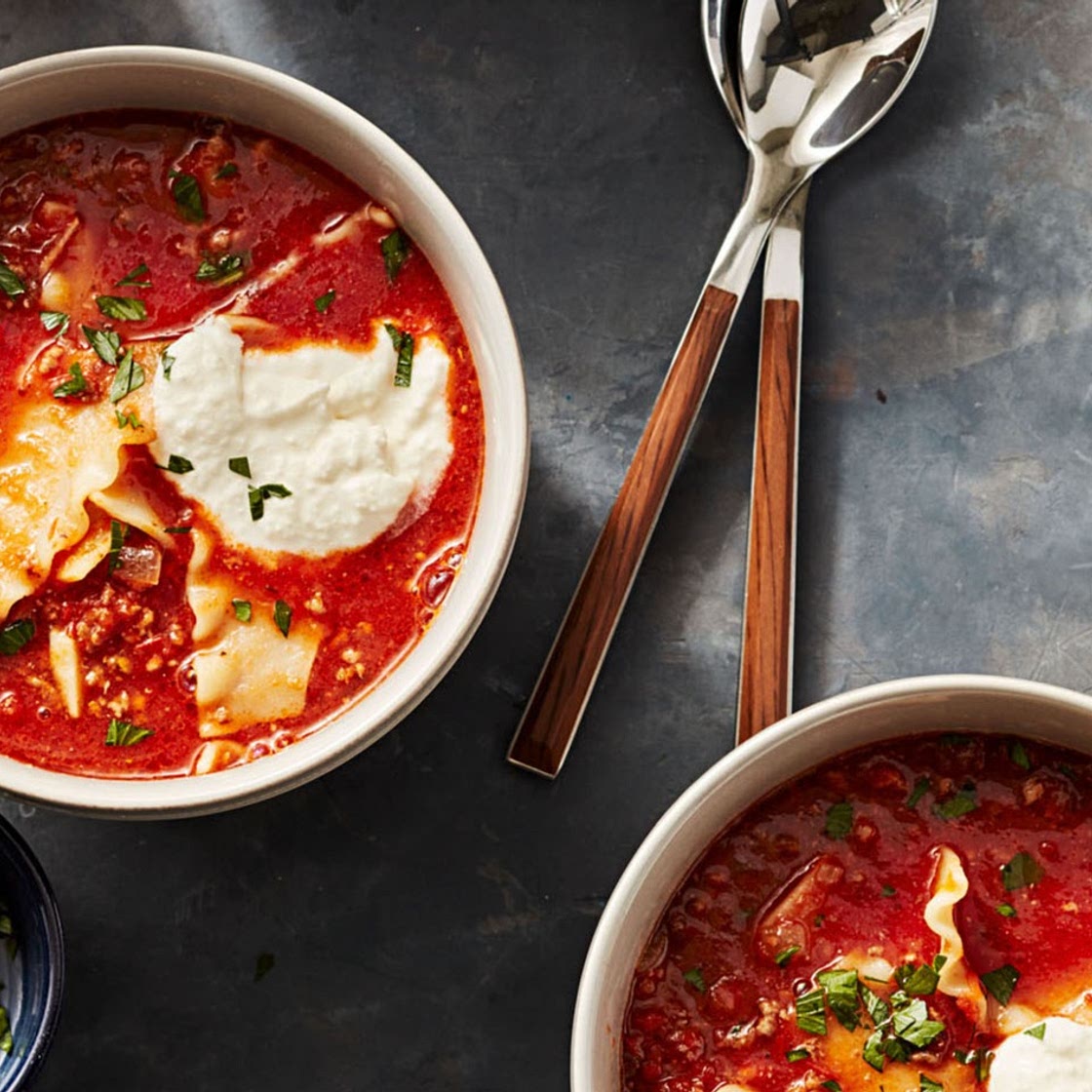 Rachael Ray's Lasagna Soup