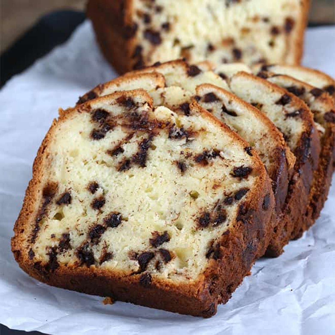 Gluten Free Chocolate Chip Yogurt Quick Bread