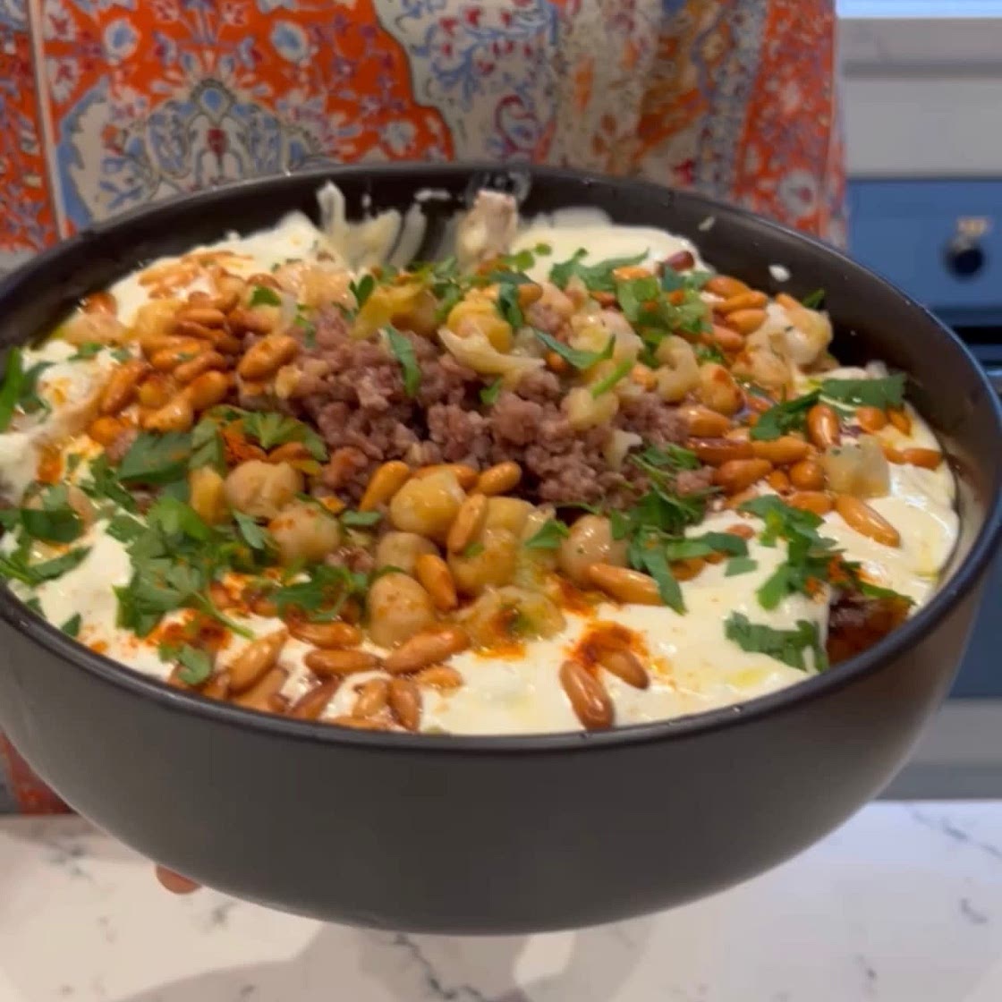 Lamb And Chickpea Fatteh