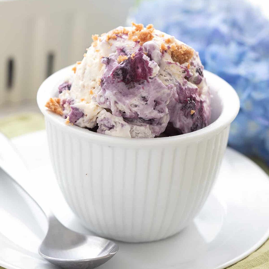 Blueberry Pie Ice Cream Recipe