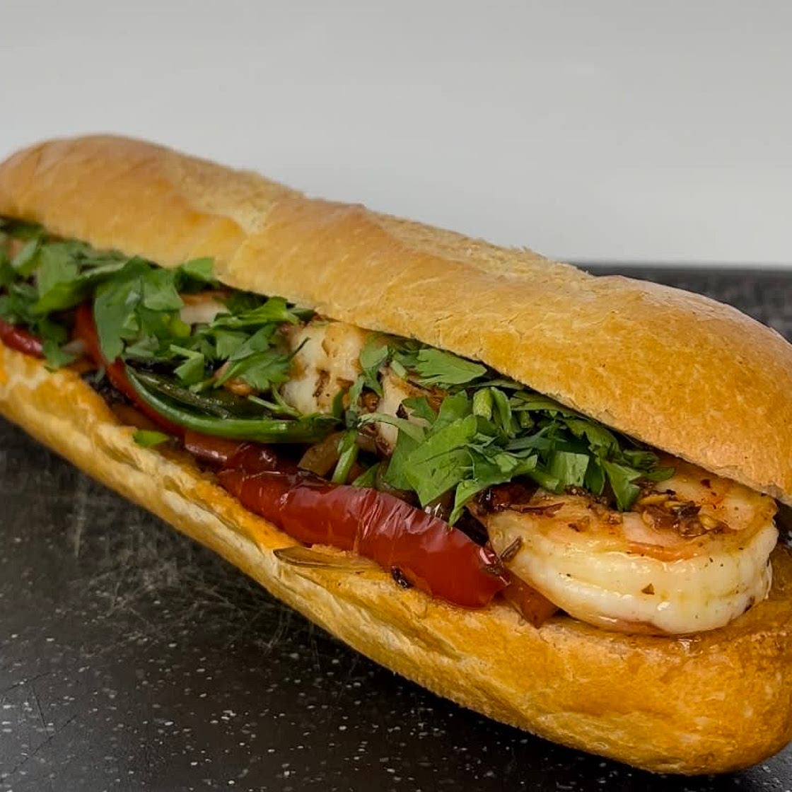 Thai red curry sandwich