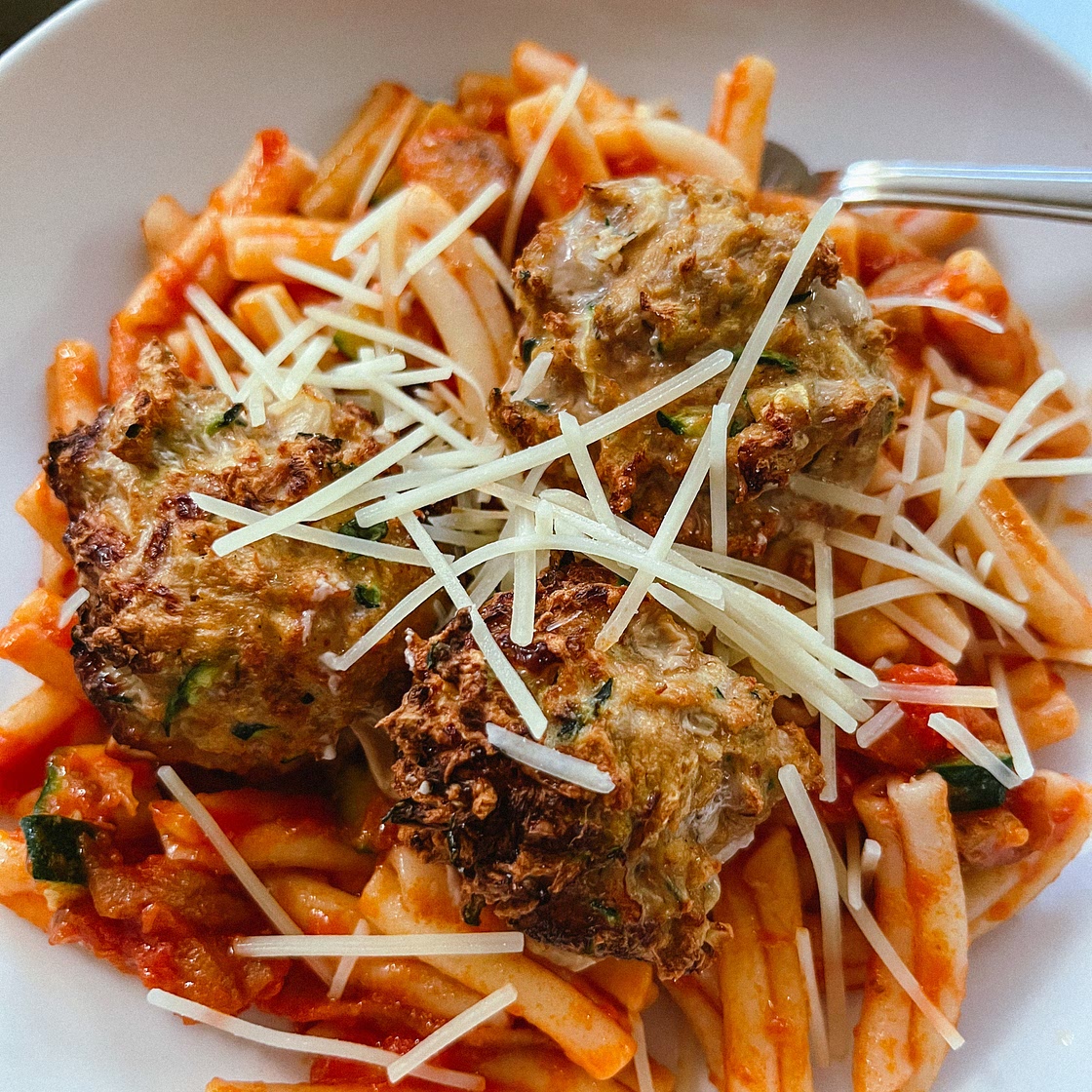 Italian Turkey & Zucchini Meatballs