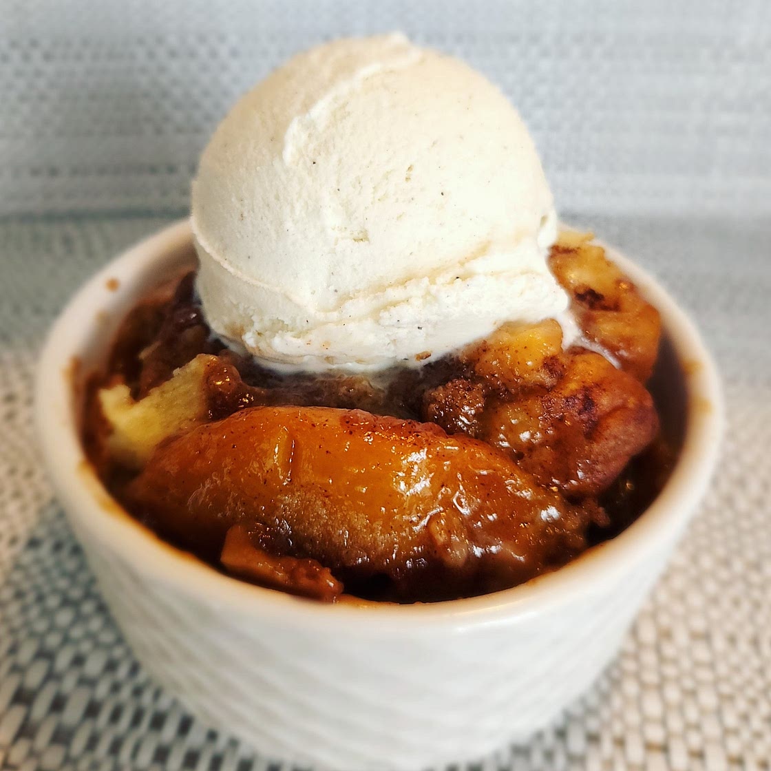Nectarine Cobbler