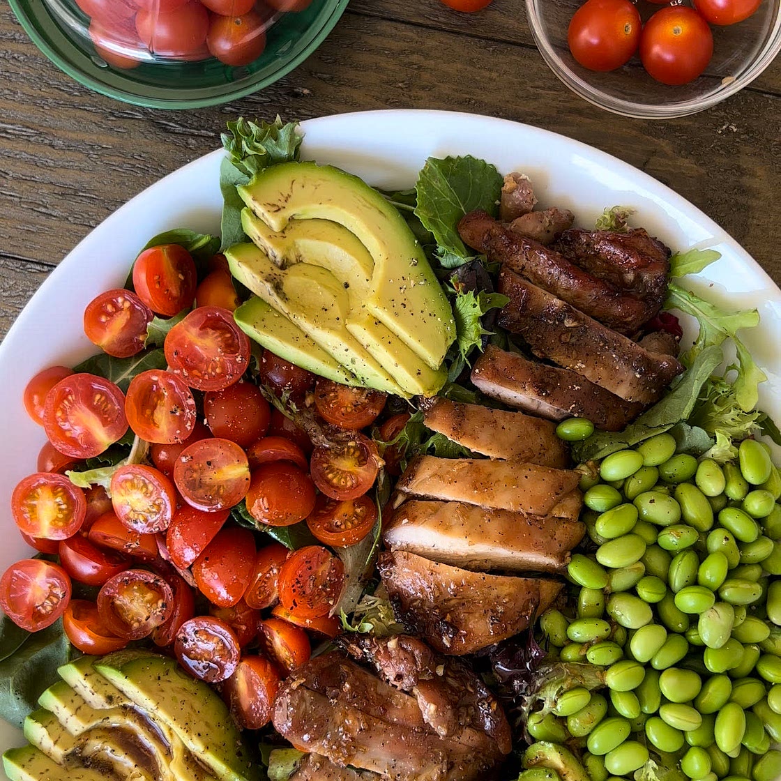 Lemongrass Chicken Salad