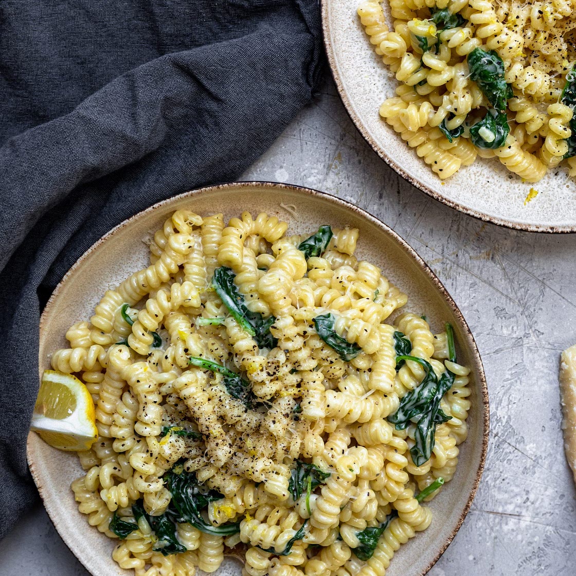 Creamy Lemon Pepper Pasta
