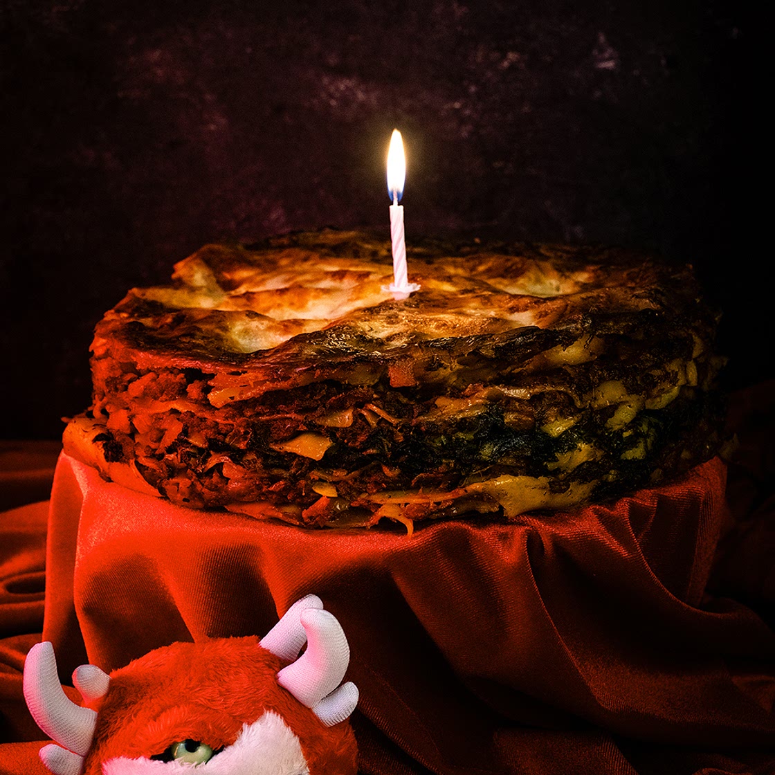 Hell's beyond beef lasagne from Doom