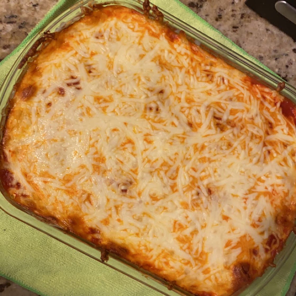 Meatless Baked Spaghetti Recipe