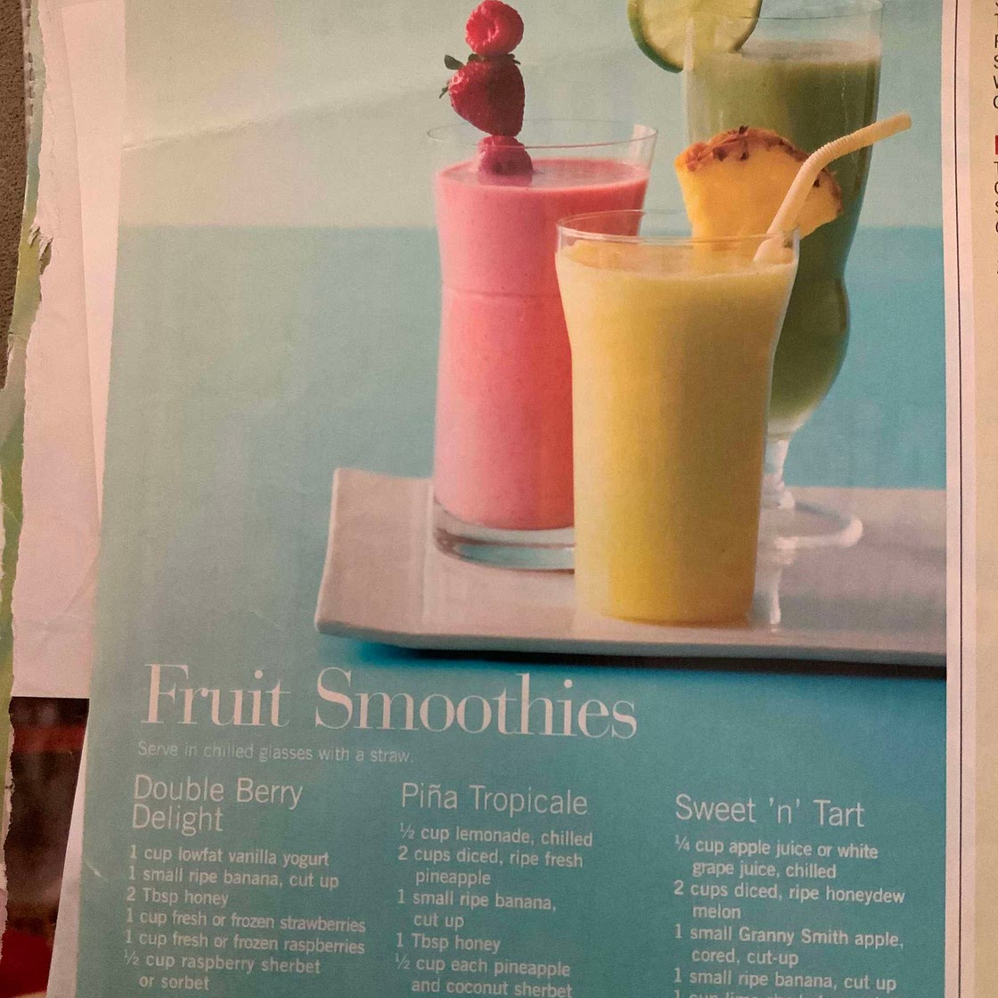 Fruit Smoothie - Double Berry Delight 