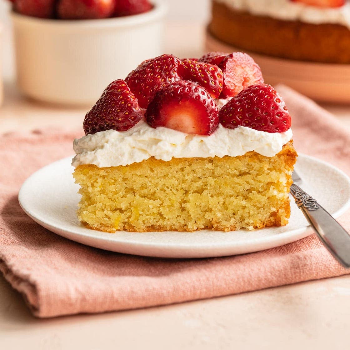 Lemon Almond Flour Cake