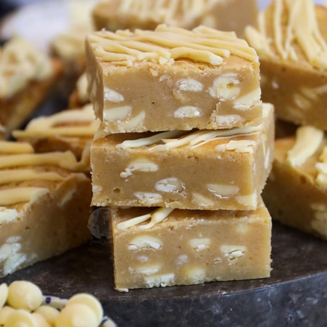 White Chocolate Blondies!