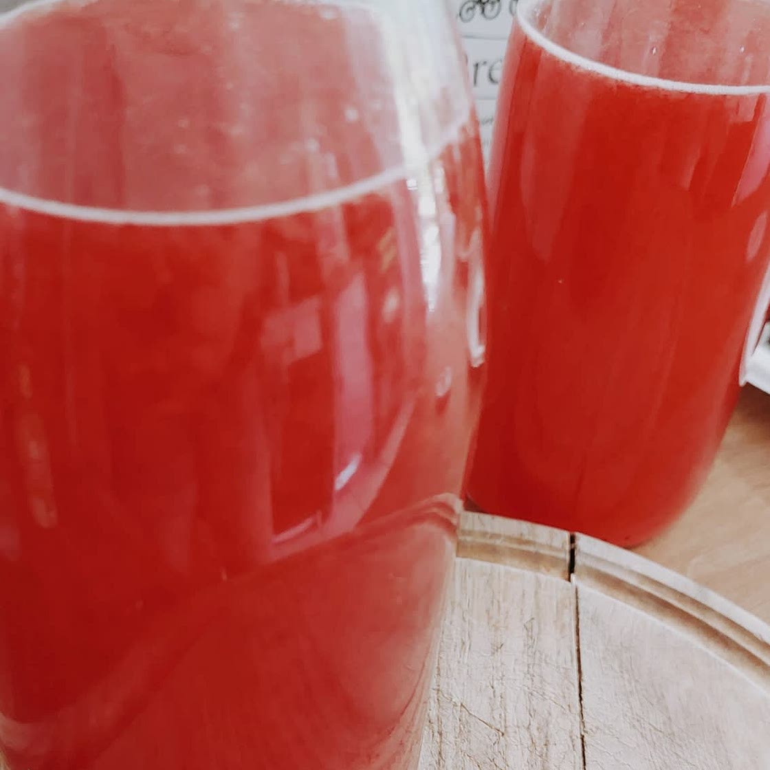 Berry mocktails