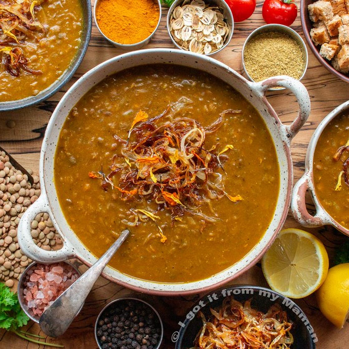 Adasi recipe - Persian lentil soup — I got it from my Maman