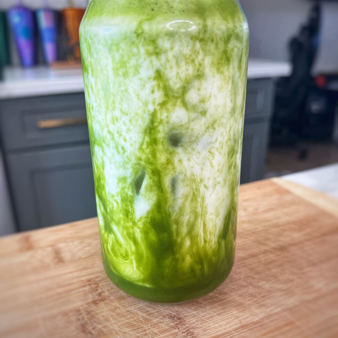 Coconut Peppermint Matcha Latte — Angiela Eats 