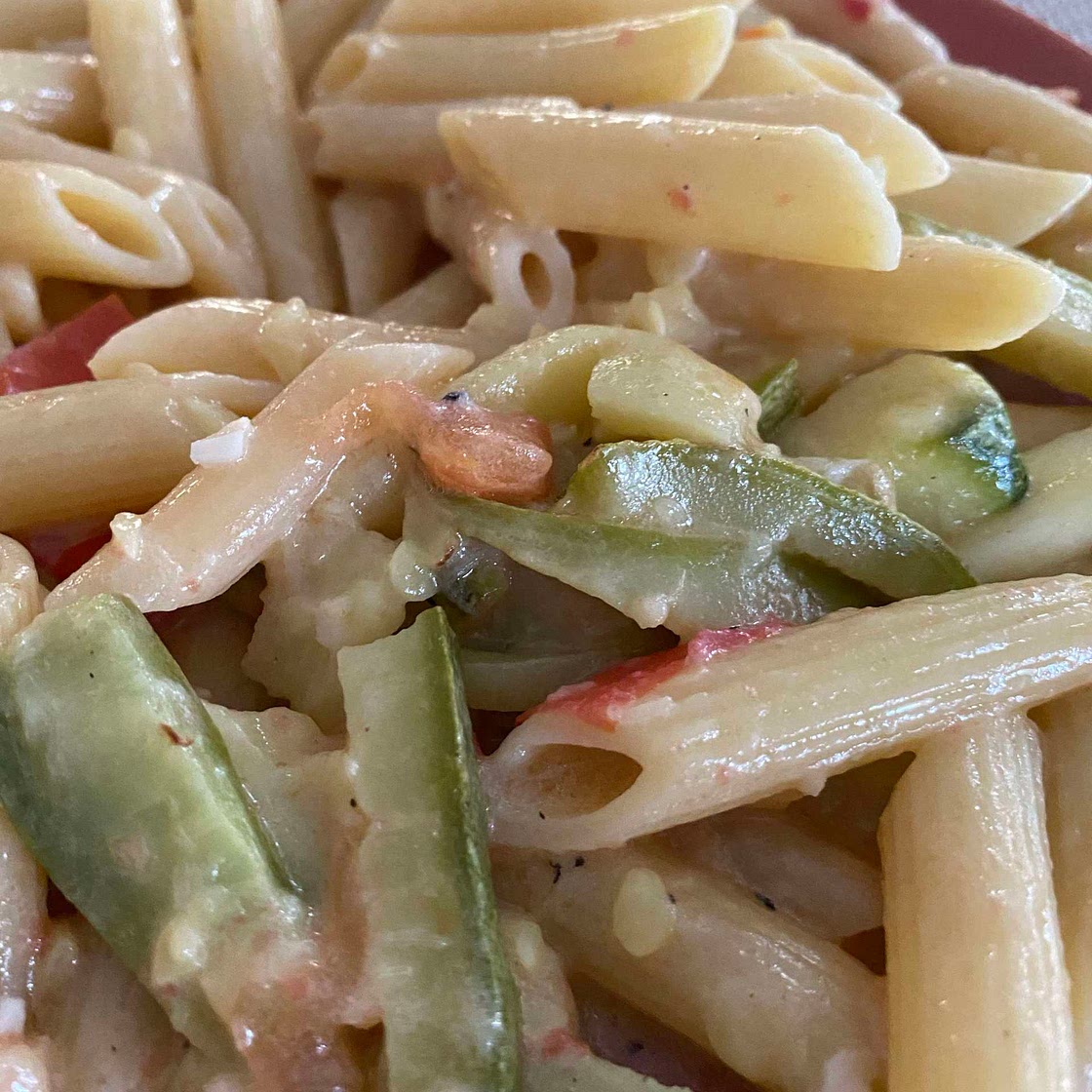Zucchini pasta
