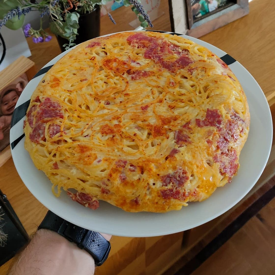 FRITTATA DI SPAGHETTI (Spaghetti Pie)