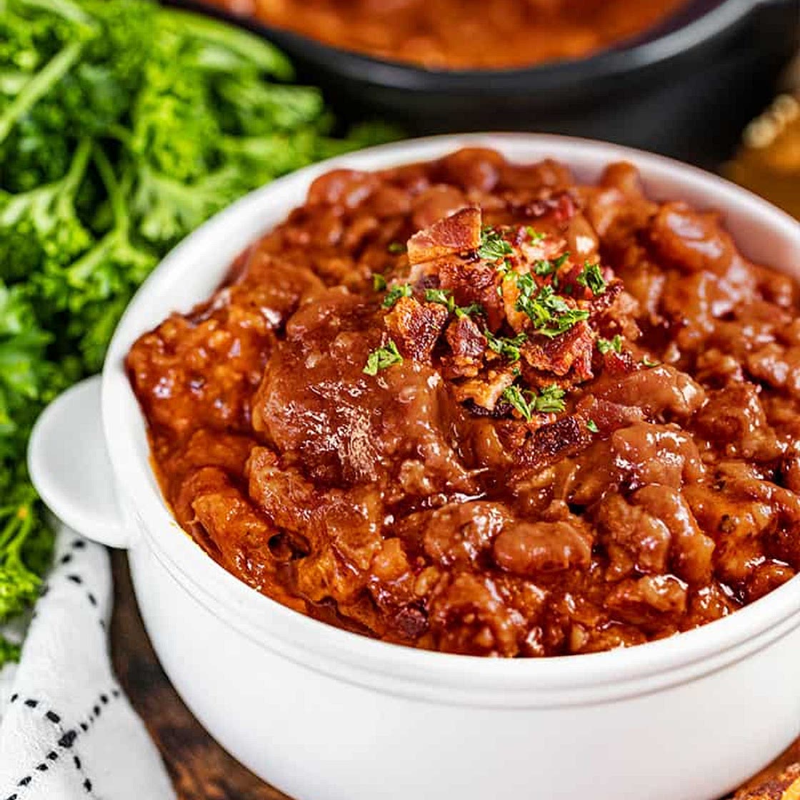Homemade Pork and Beans