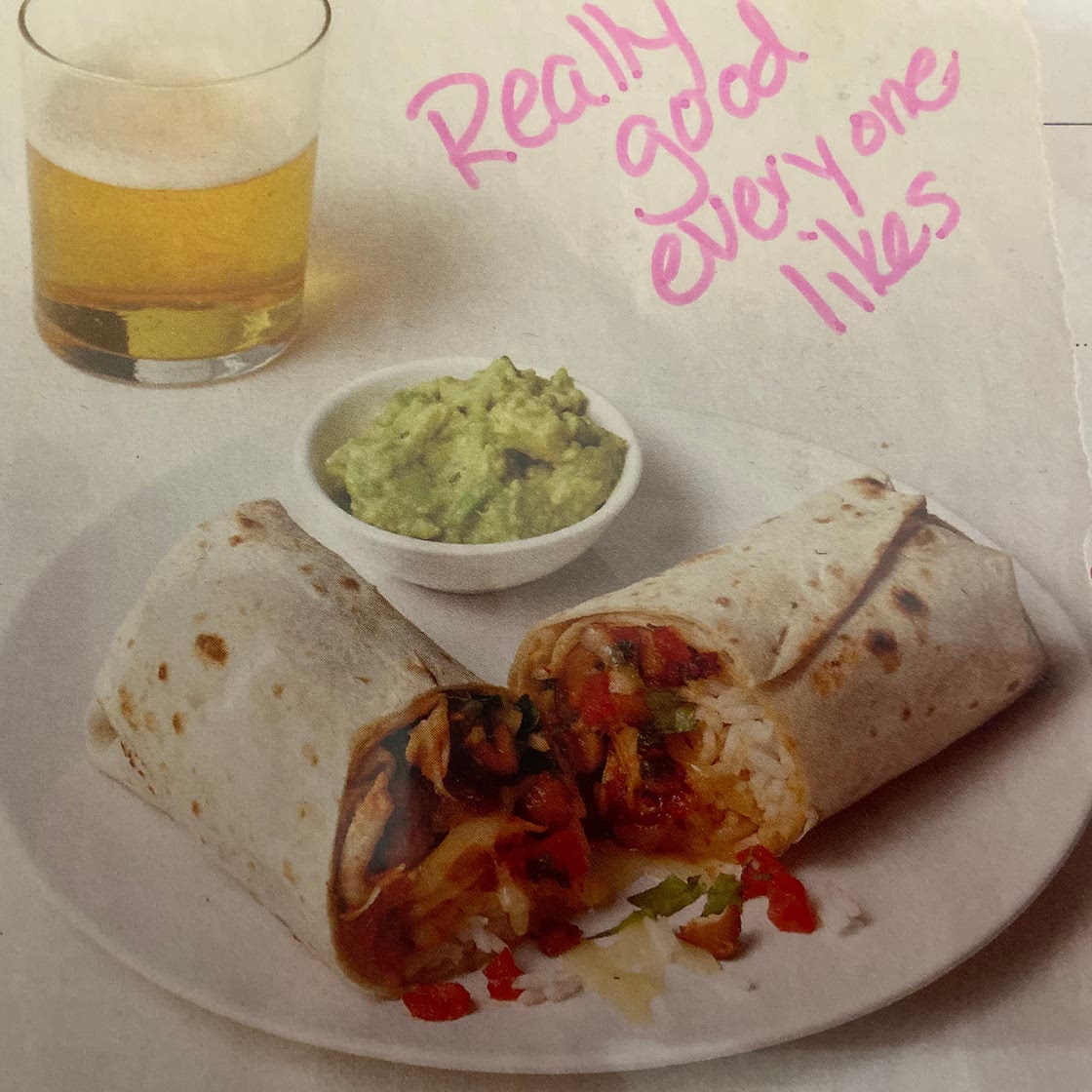 Chipotle Chicken Burritos