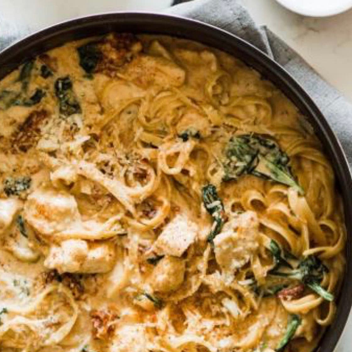 Tuscan Chicken in one pot