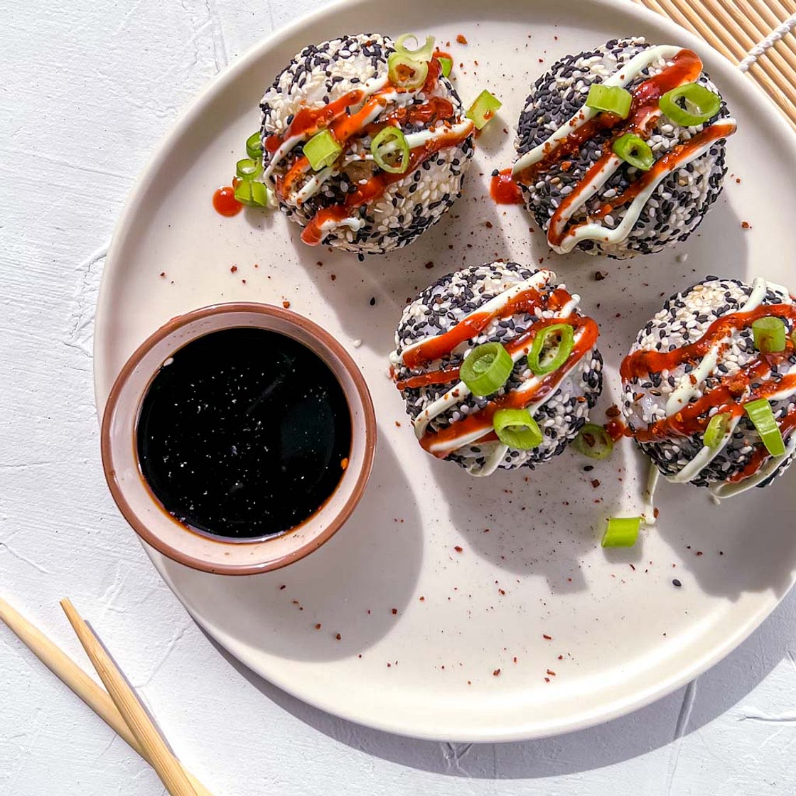 Salmon Sushi Rolls