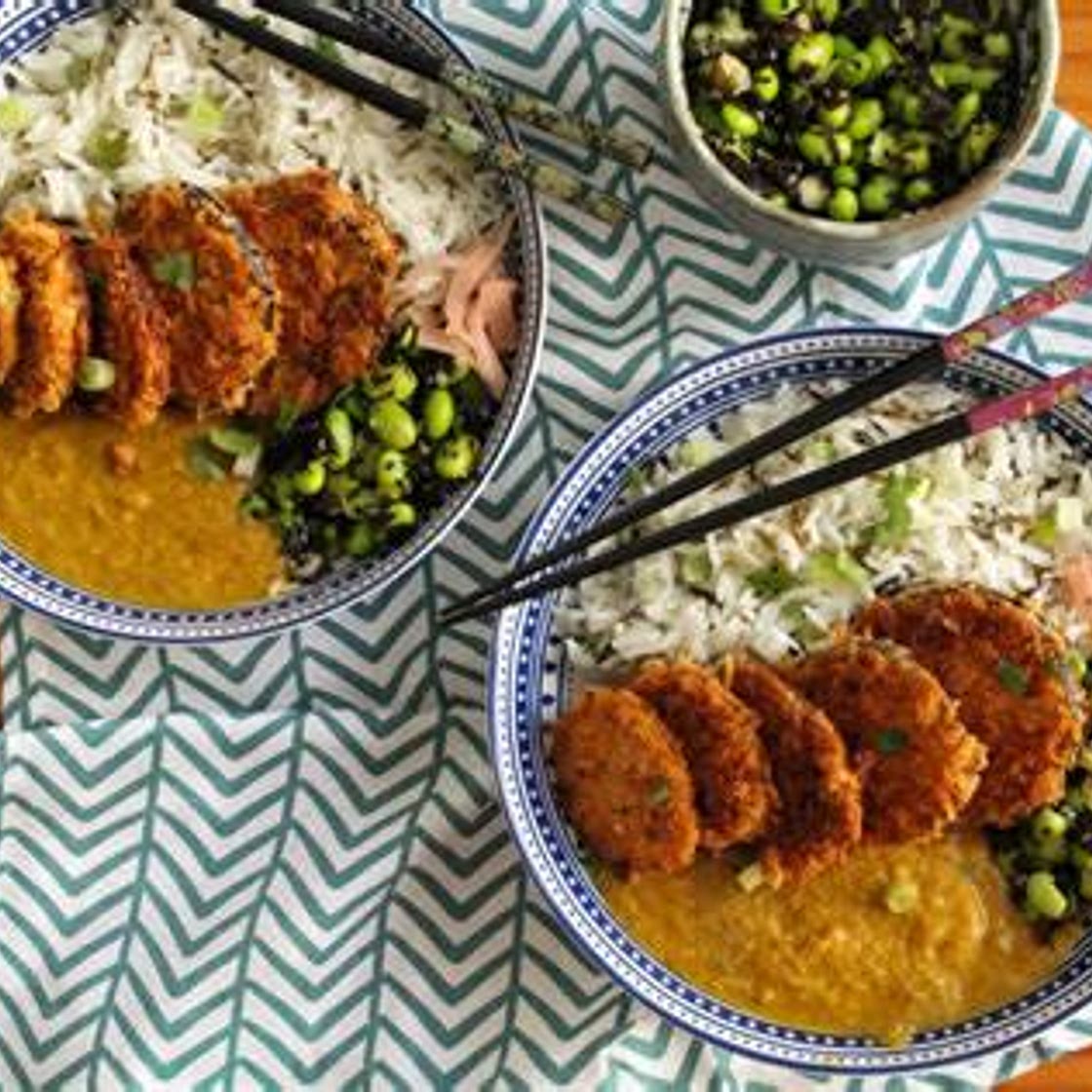 Aubergine Katsu
