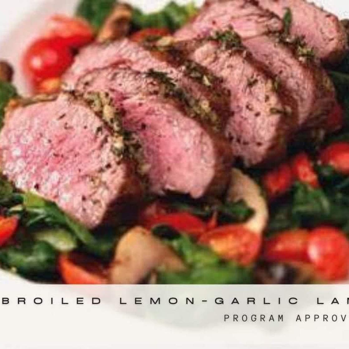 Broiled Lemon-Garlic Lamb