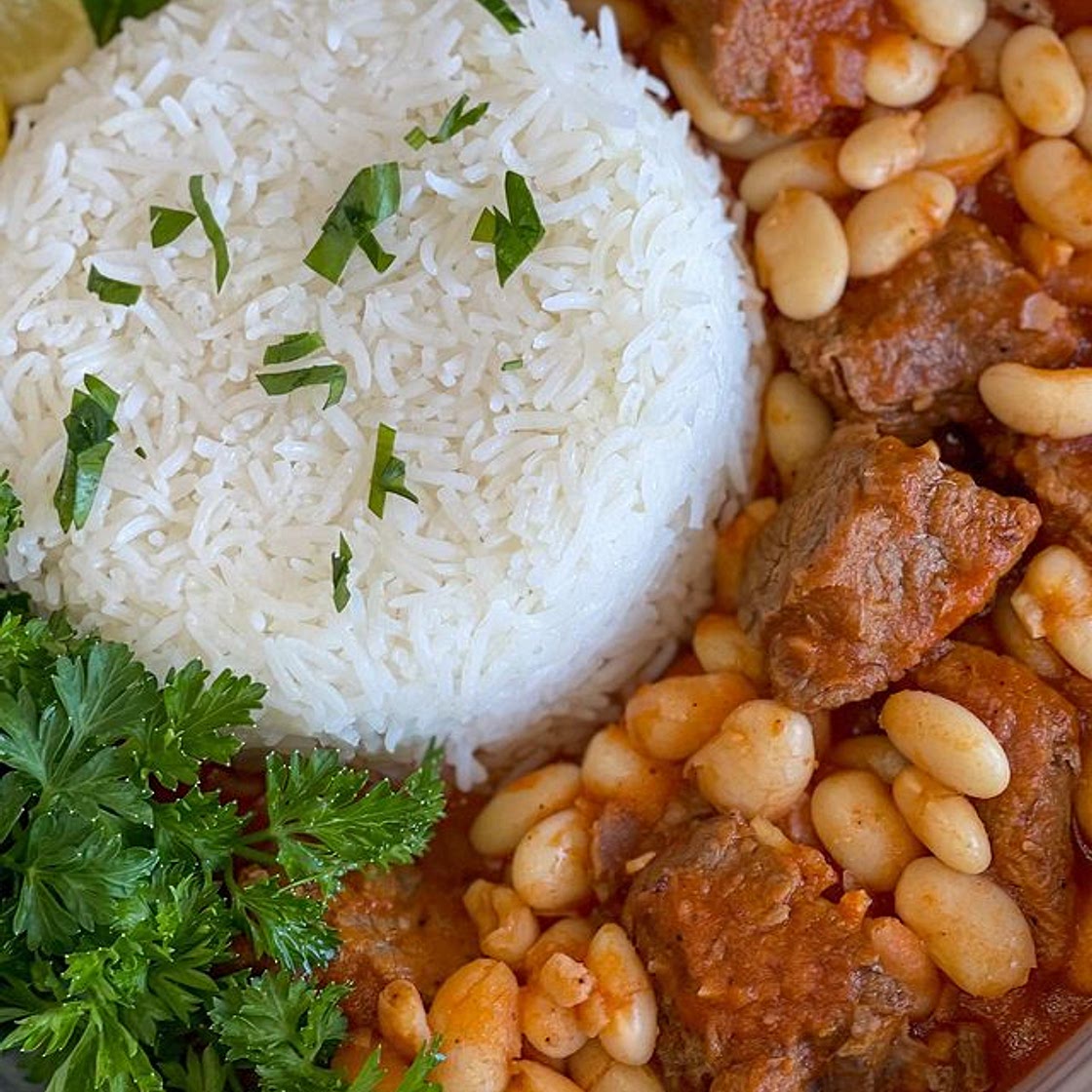 Fasoli stew (white bean stew) 