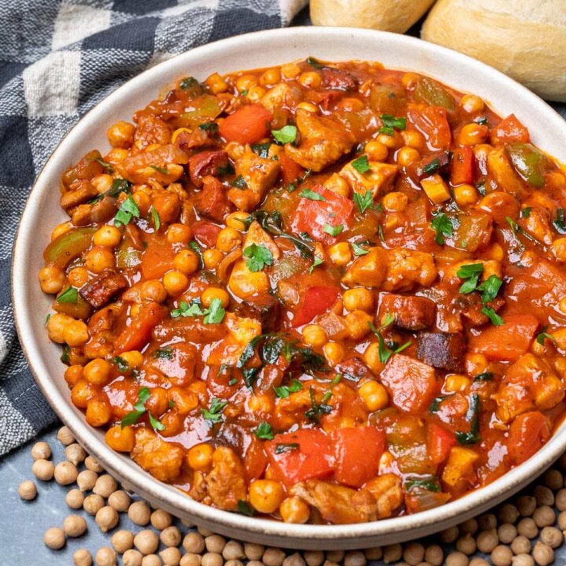 Easy Chicken and Chorizo Stew
