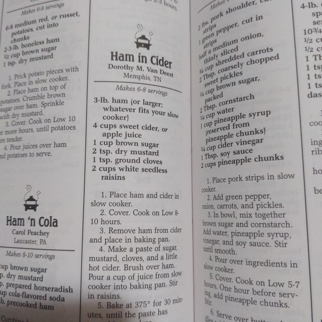 Ham in Apple Cider