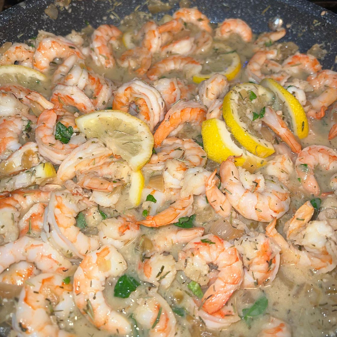 Lemon Pepper Shrimp Sheet Pan