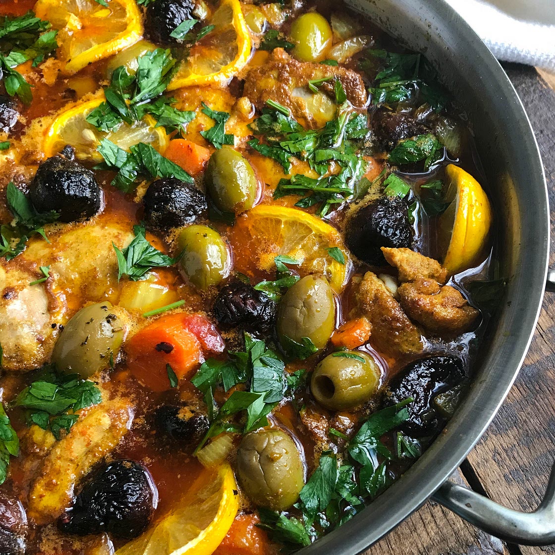 Moroccan Chicken Thighs