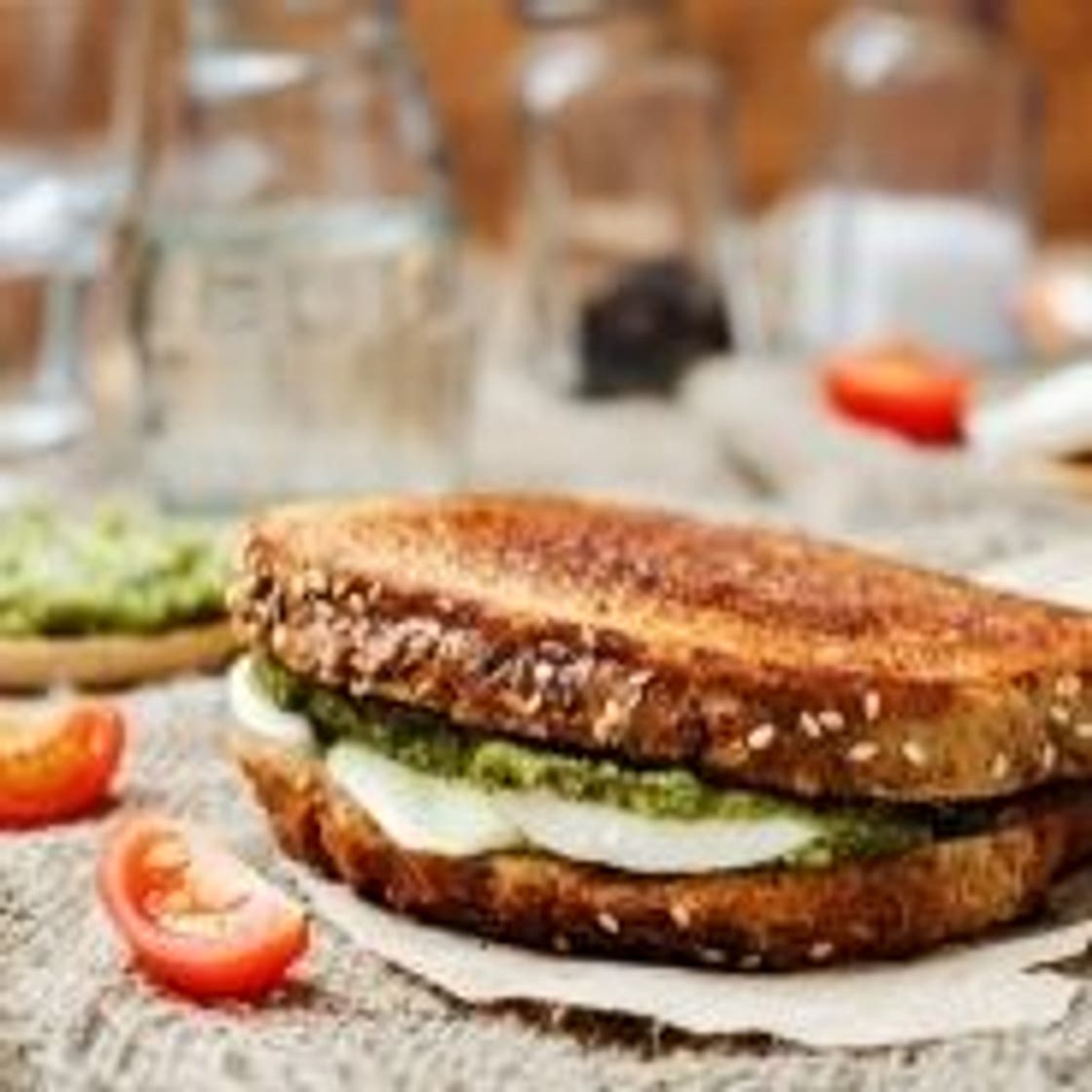 Grilled Mozzarella Sandwich